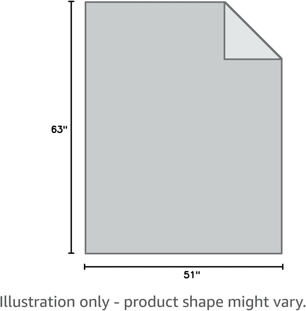 Fleece Blanket Throw Size – 51X63, Beige – Soft, Plush, Fluffy, Fuzzy, Warm, Cozy – Perfect Throw for Couch, Bed, Sofa - with Pompom Fringe - Flannel Blanket Throw Blanket